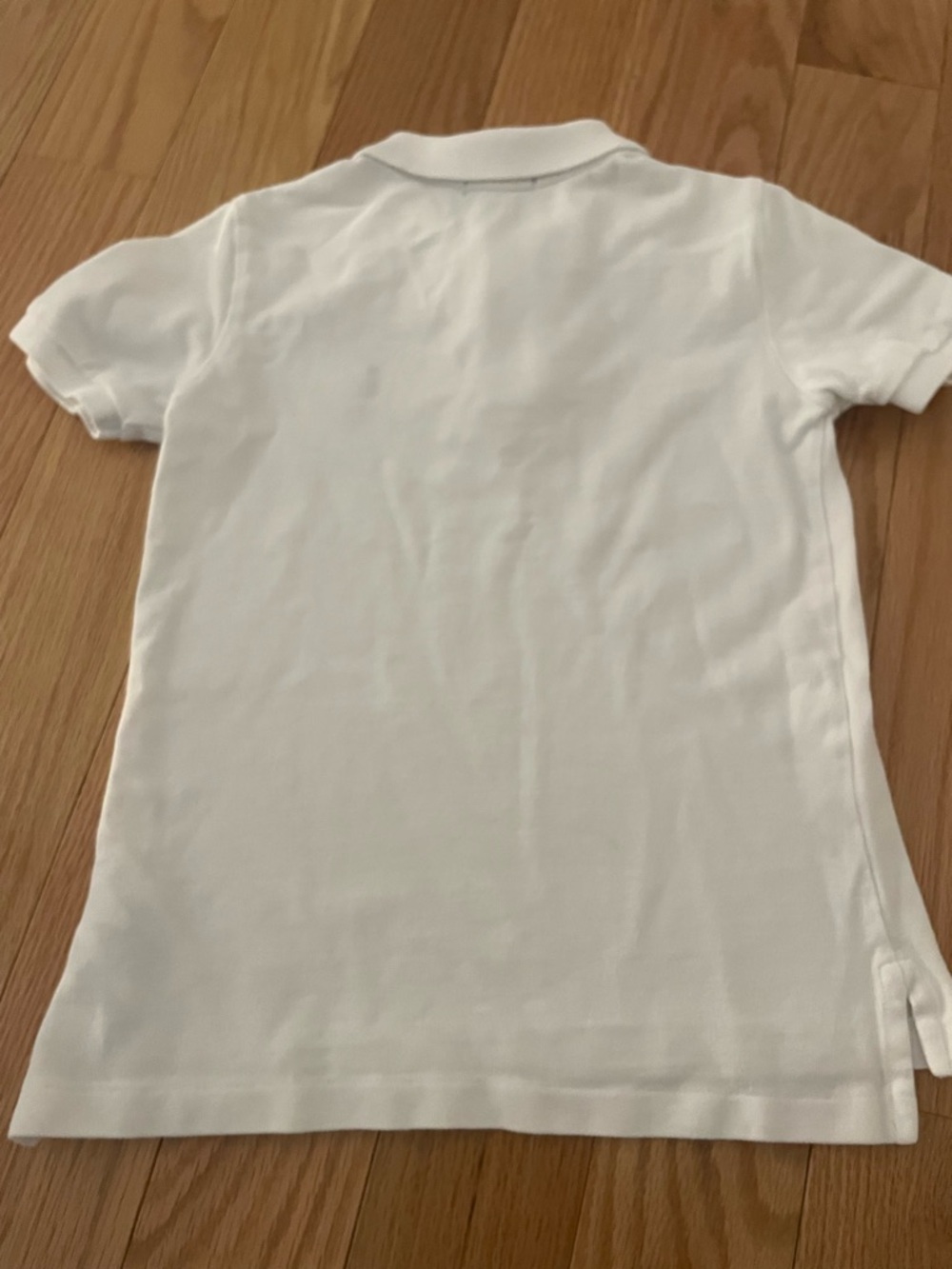 Polo by Ralph Lauren White Short-Sleeve Boys' Polo with Navy Pony - Picture 5 of 5
